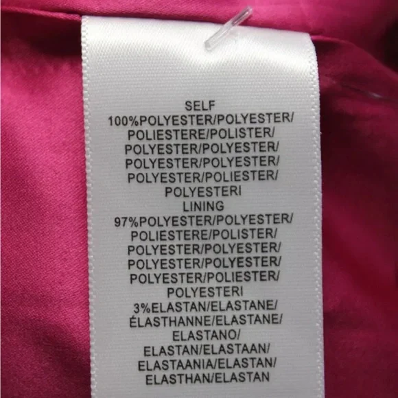 Milly Women's Round Neck Cap Sleeves Lined Lace Blouse Pink Size M - Picture 5 of 9